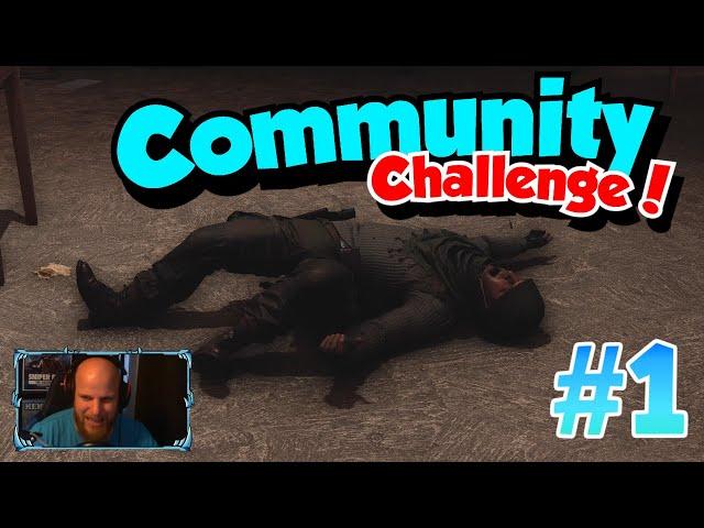 Sniper Elite Community Challenge #1 SECRET WEAPONS | 10 Rules | Authentic | ONE LIFE