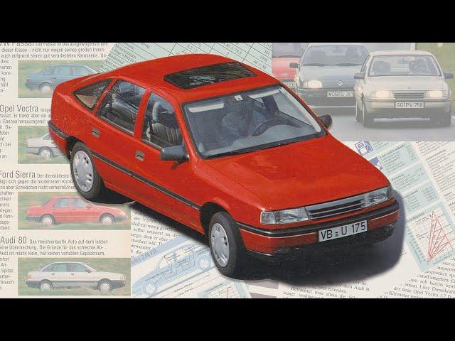 OPEL VECTRA A Takes on 1980s Rivals: A Journey Through Automotive History