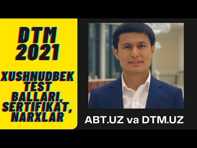 DTM 2021-2022 o`quv yili, Xushnudbek