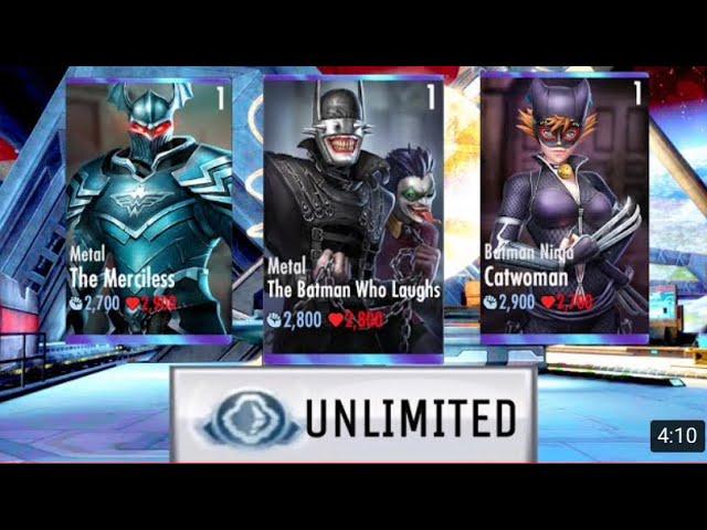 HOW TO GET UNLIMITED NTH METAL! UPDATE 3.4(INJUSTICE MOBILE GLITCH)|SHADOW PACIFIST