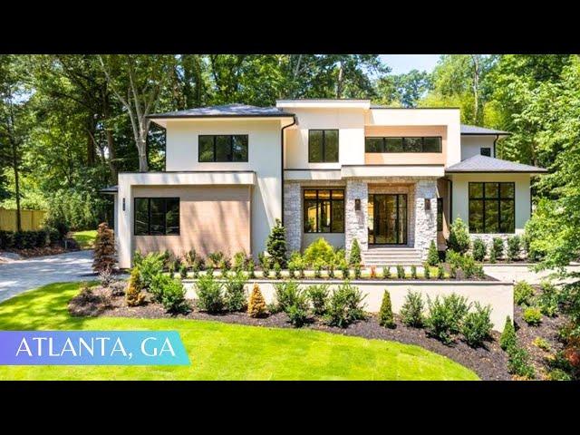 Luxury New Construction Home w/ HUGE Hidden Pantry + Elite Media Room FOR SALE in Atlanta