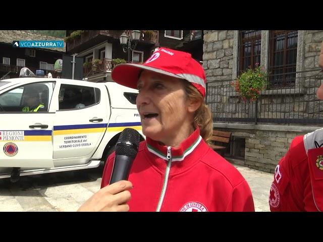 Macugnaga, le testimonianze di Protezione civile e Croce Rossa dai luoghi dell'alluvione