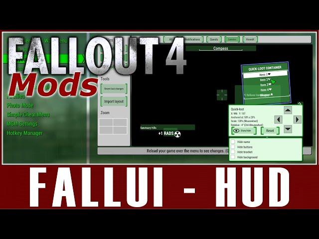 Fallout 4 Mods - Fall-UI HUD