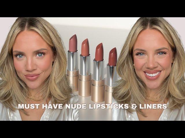 MUST HAVE Nude Lipsticks and Liners | Elanna Pecherle 2023