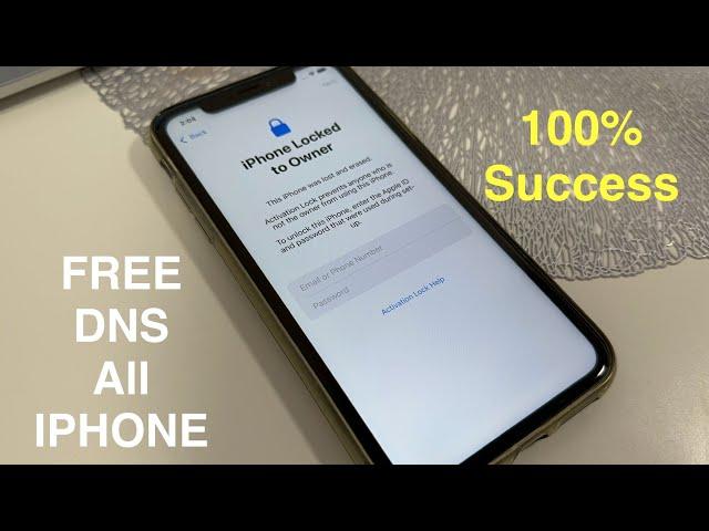 FREE DNS UNLOCK 2024! Remove icloud lock without owner Unlock Apple activation lock forgot password