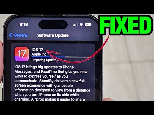 iOS 17 Update NOT Showing in Settings? [SOLVED]