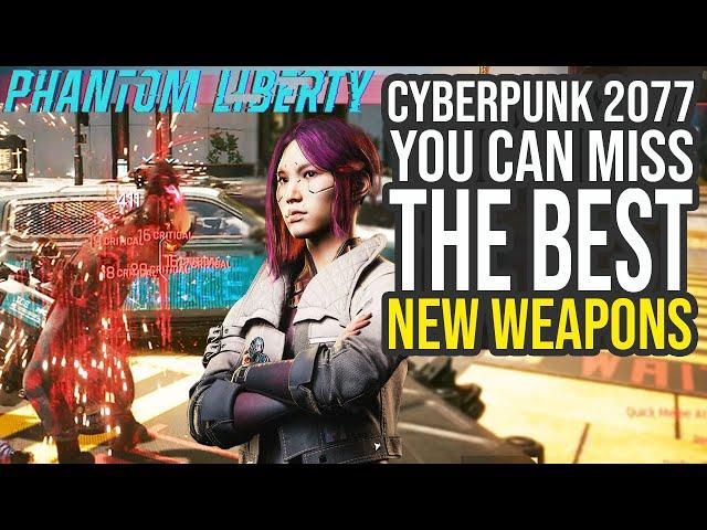 Make The Right Choices! You Can Miss The Best Weapons In Cyberpunk 2077 Phantom Liberty