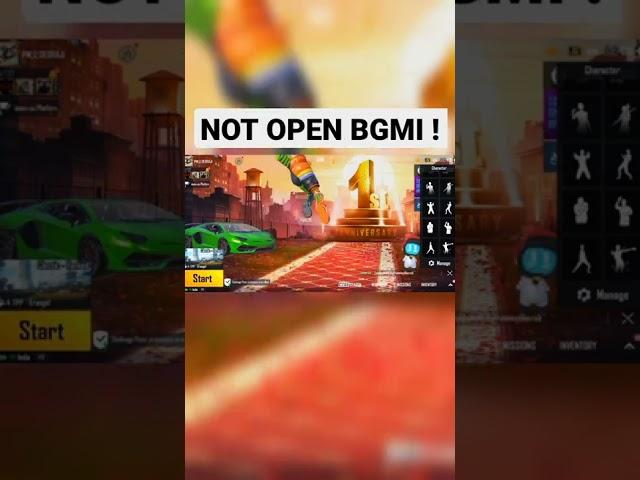 Bgmi Not Opening | Server Is Busy Please Try Again Later Error Code Db-Error Solution #shorts