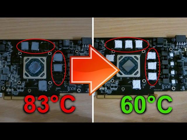 K5 PRO Paste Instead of GPU Thermal Pads