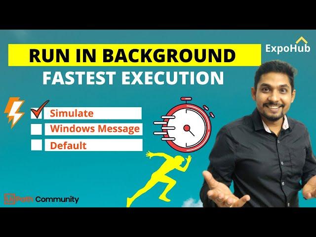 UiPath Run in Background | UiPath Background Process |  Simulate Type | UiPath SendWindowsMessage