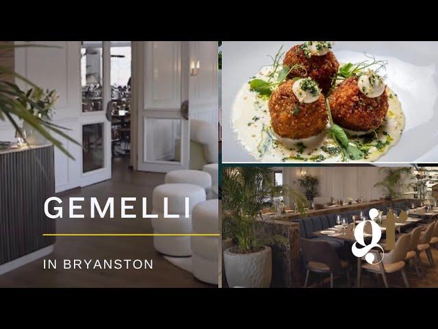 The Newly Upgraded Gemelli Restaurant in Bryanston, Sandton | Gourmet Footprints