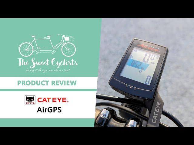 Cateye AirGPS Cycling Computer Review - feat. GPS + 3 Row Screen + ClickTec + USB Rechargeable