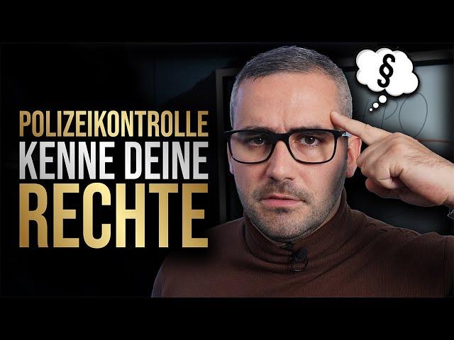 Polizeikontrolle: Was darf die Polizei? Welche Rechte habe ich? | MPU-Experte klärt auf | 2023