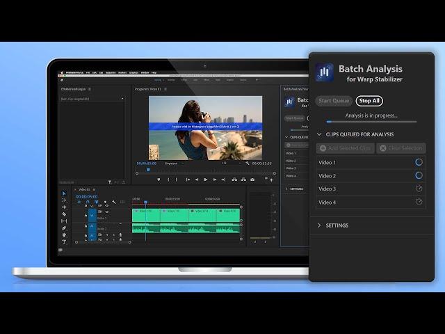 Batch Video Stabilization in Adobe Premiere Pro