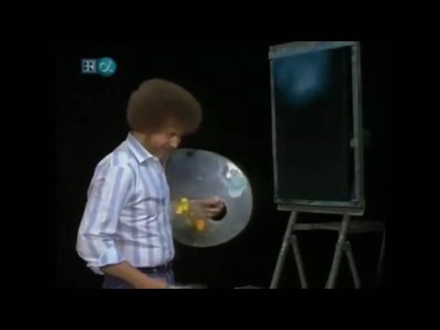 bob ross beating the devil