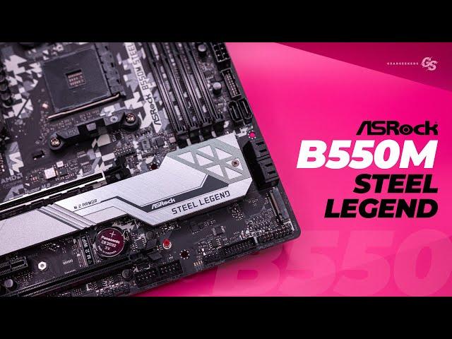 The Legend is BACK! - ASRock B550M Steel Legend - First Look & Overview