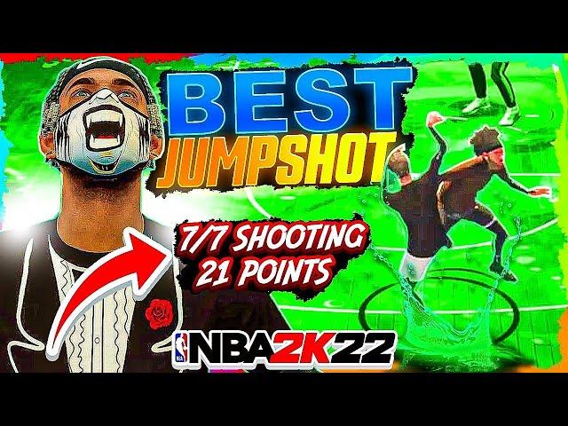 *NEW* BEST JUMPSHOT AFTER PATCH ON NBA 2K22 HIGHEST GREEN WINDOW 100% GREENLIGHT NEVER MISS AGAIN!!!