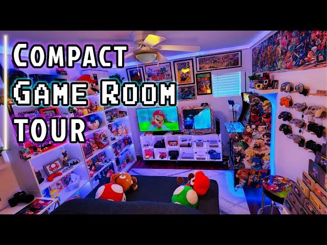 A Very Compact Game Room! (2022 Tour)