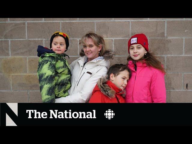 Ukrainian refugee family confronts new reality in Canada