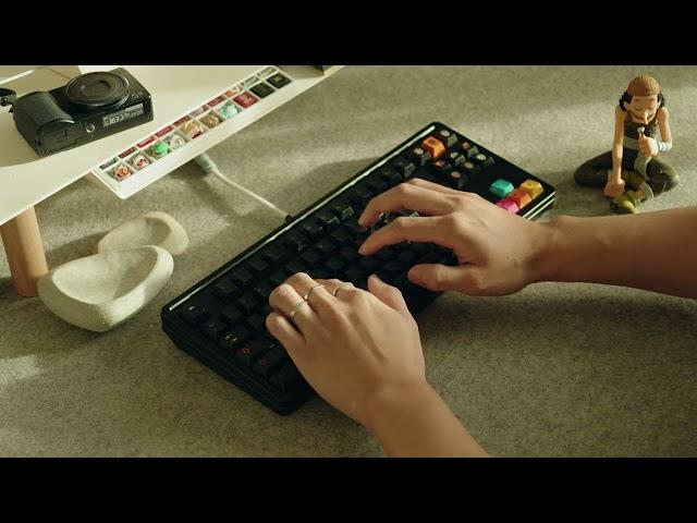 Mode Loop with Cherry MX Black Typing Test Sounds ASMR
