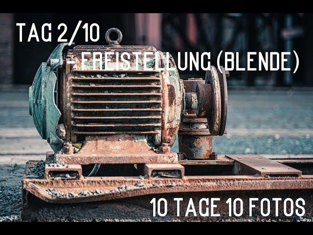 10 Tage 10 Fotos - Tag 2/10 - Freistellung (Blende)