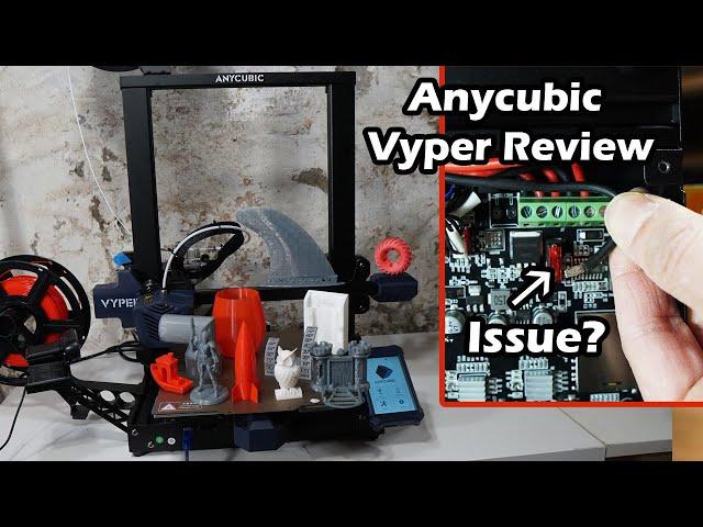 Anycubic Vyper Review | Is Worth It But Has An Issue