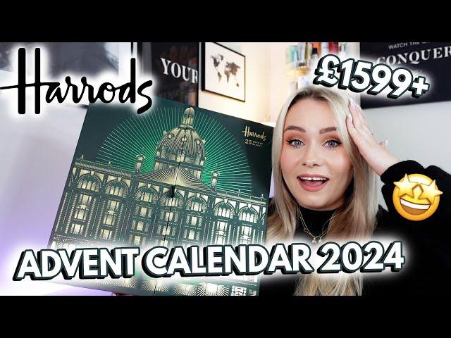 HARRODS BEAUTY ADVENT CALENDAR 2024 UNBOXING | WORTH | £1,599! WOW!   MISS BOUX