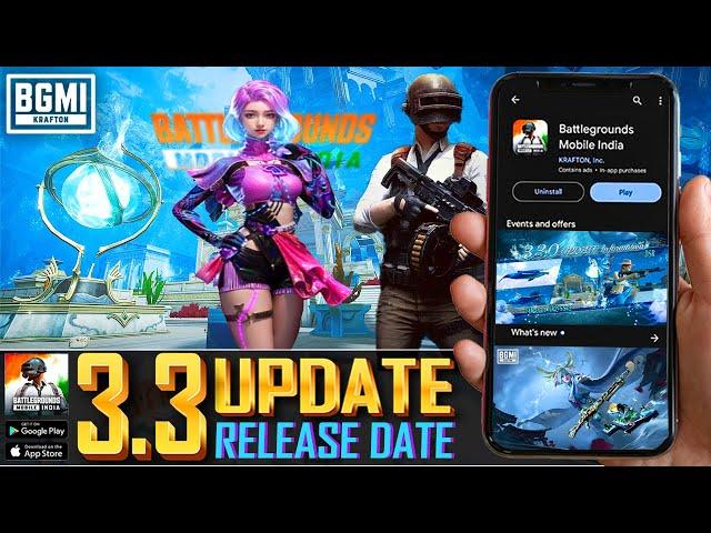 BGMI 3.3 UPDATE : Release Date, Free UC, ID Scam, Top Features & More - NATURAL YT