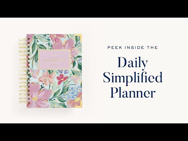 Peek Inside the 2024 Daily Simplified Planner | Simplified® by Emily Ley