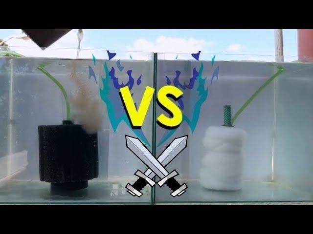 Sponge Filter vs DIY Sponge Filter | Most Efficient Aquarium Filter