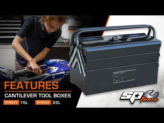 CANTILEVER TOOL BOXES - HEAVY DUTY - SP TOOLS (SP40323 & SP40325)