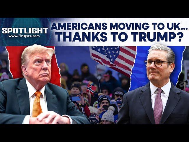 Record Americans Want UK Citizenship. Is Trump Driving this Exodus? | Spotlight | N18G