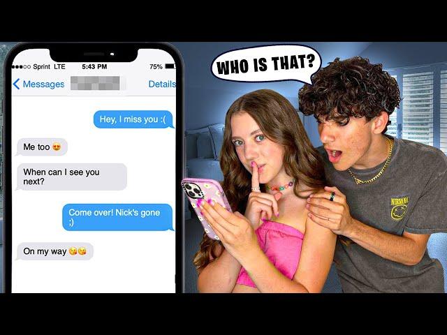 TEXTING ANOTHER GUY To See How My Crush Reacts! ** PRANK** |Symonne Harrison