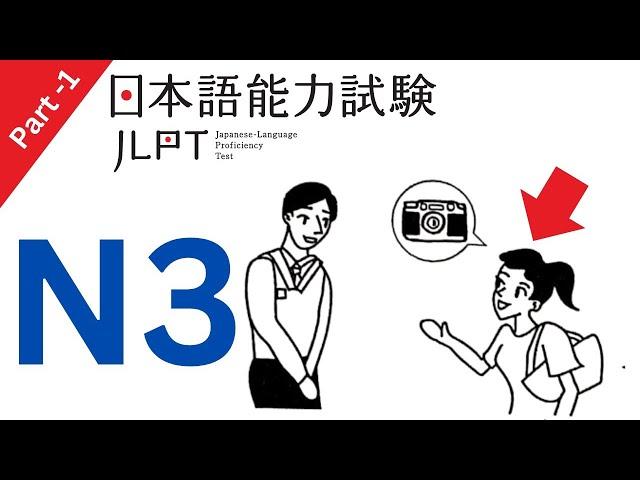 JLPT N3 Listening Practice Test 2024 With Answer | CHOUKAI (ちょうかい ) #1