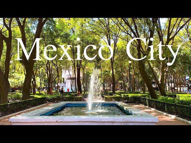 Most expensive neighborhood - Walk in Polanco, Mexico City (No music)