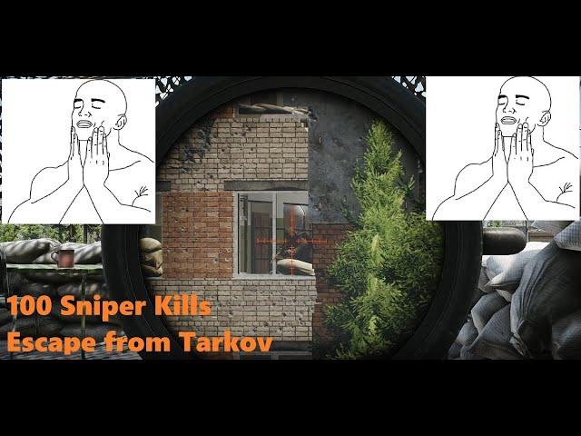 100 Sniper Kills Compilation - Escape from Tarkov - Just Tarkov Gameplay