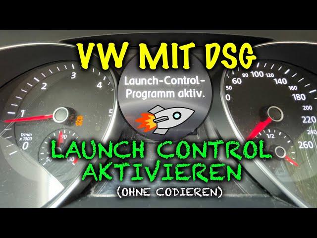 VW Launch control aktivieren - Passat B8 und andere (DSG) ohne codieren