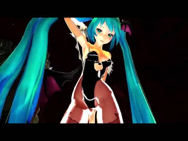 【MMD】【Miku&Luka】Sexy swagger〈Pole Dance〉 in the Hell【Heavy Metal version】