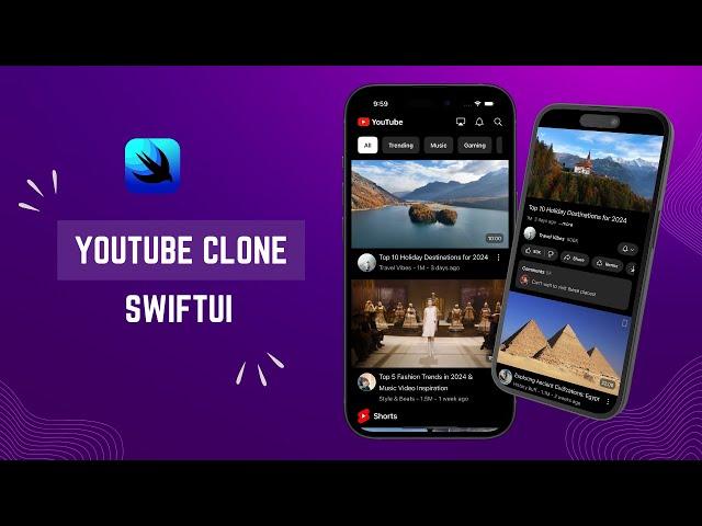 Build a YouTube Clone: Video Player & Shorts Video in SwiftUI on iOS 18