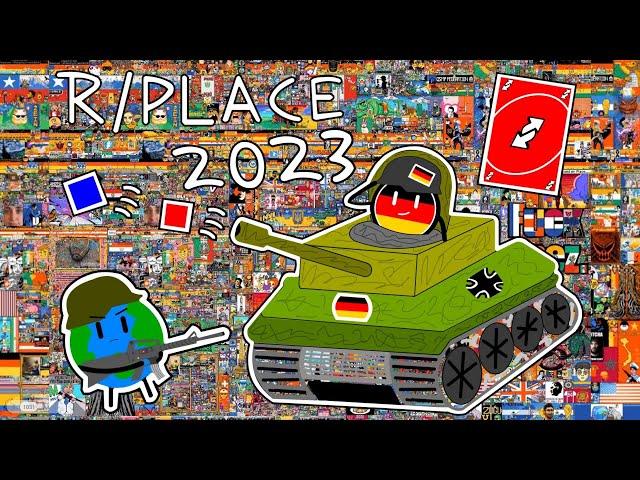 Germany's all-out pixel war on r/place 2023 | HowToGerman