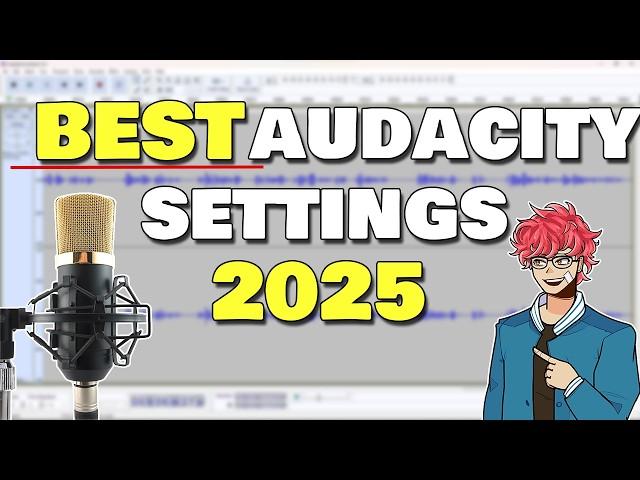 BEST Audacity Tutorial for 2025 | Professional Audacity Settings for AMAZING Audio