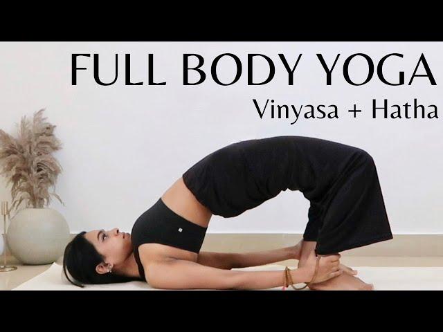 35 min Full Body Yoga Workout | Hatha + Vinyasa Flow