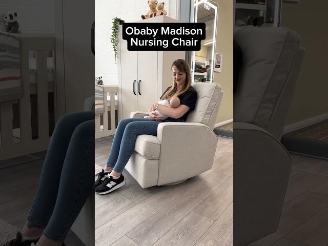 We LOVE this nursing chair ️ Madison Swivel Glider Recliner Chair  #nursingchair #nurseryinspo