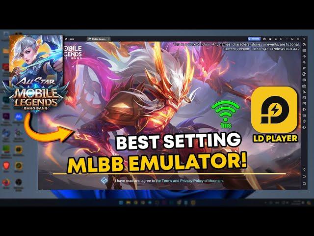 LD PLAYER 9 best setting for mobile legends on pc The Latest! 2024