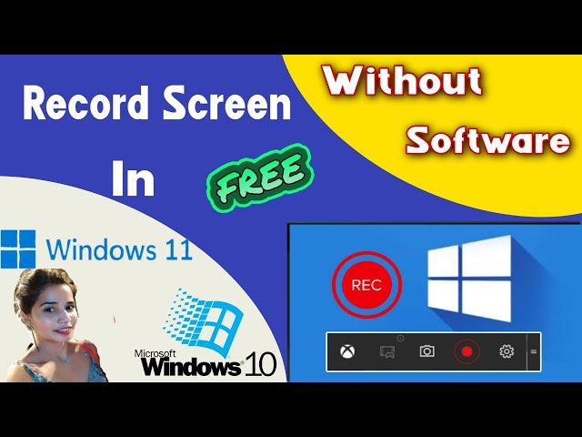 How to use Free Screen Recorder on Window 11 without watermark