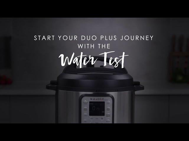 Instant Pot Duo Plus - Getting Started