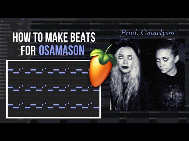 How to OSAMASON make INSANE BEATS like KKUTUP | FL Studio Tutorial