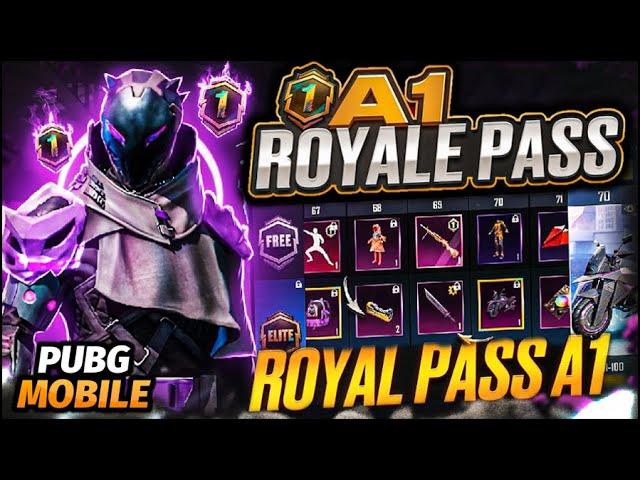 A1 ROYALE PASS ÖDÜLLERİ | BEDAVA MATERYAL | YENİ SEZON | C4S12 | A1 RP | PUBG MOBILE