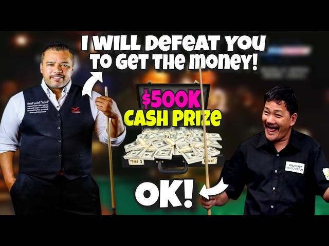 EFREN REYES HEART STOPPING FINAL SHOT TO WIN BIG IN 2024 TO WIN $500K WORLD OPEN 8 BALL CHAMPIONSHIP