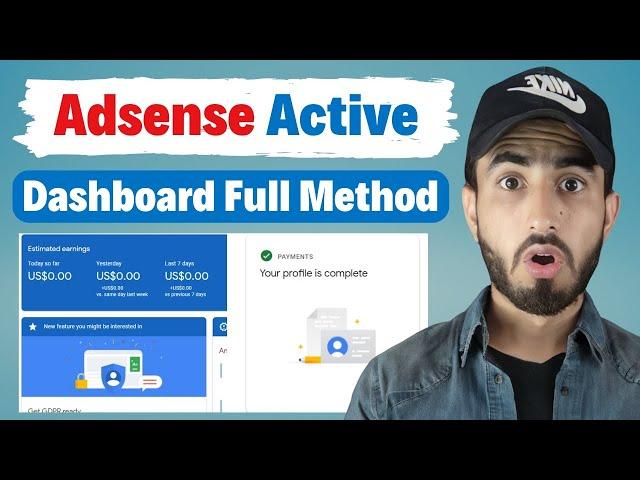 Adsense Active Dashboard Trick 2024 | Unlimited Adsense Active Dashboard | New Site | Mr Sham